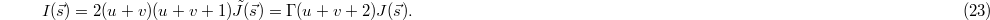 Equation (23)