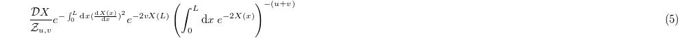 Equation (5)