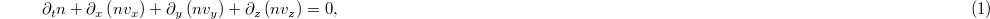 Equation (1)