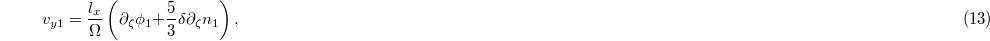 Equation (13)