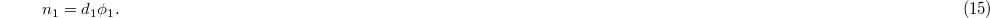 Equation (15)