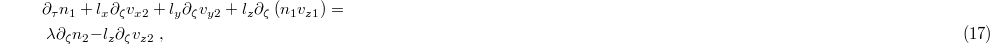 Equation (17)