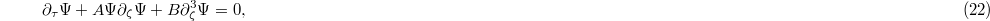Equation (22)