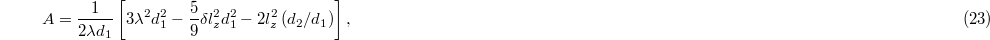 Equation (23)