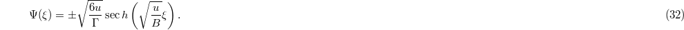 Equation (32)