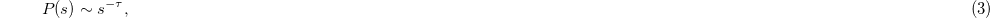 Equation (3)