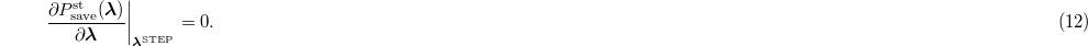 Equation (12)