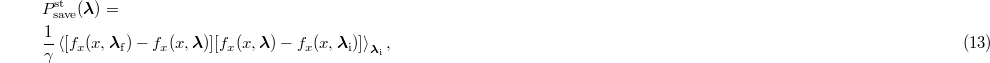 Equation (13)