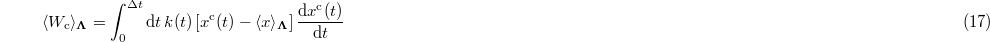 Equation (17)