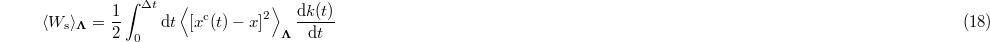 Equation (18)