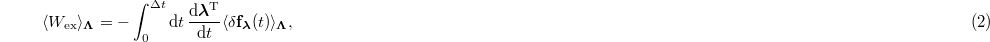 Equation (2)