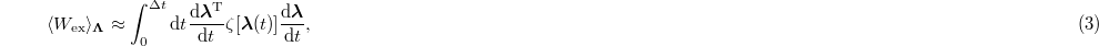 Equation (3)