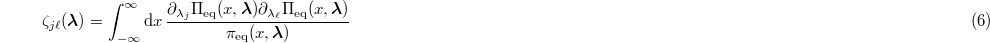 Equation (6)