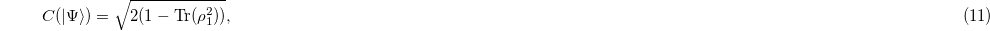 Equation (11)