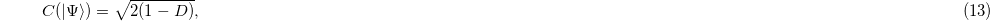 Equation (13)