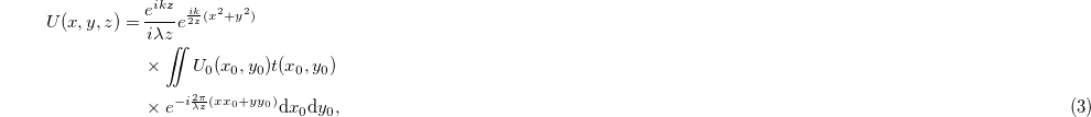 Equation (3)