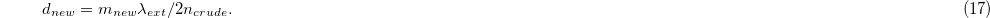 Equation (17)