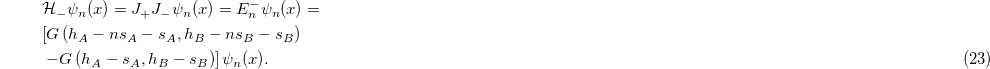 Equation (23)