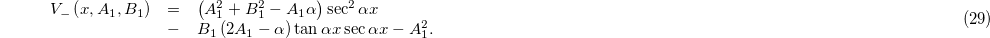 Equation (29)