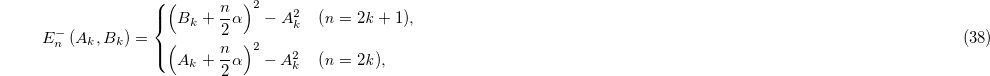 Equation (38)
