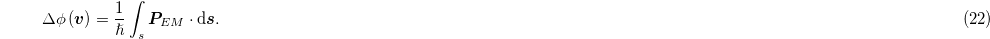 Equation (22)