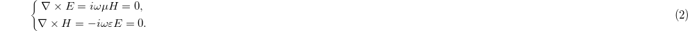 Equation (2)