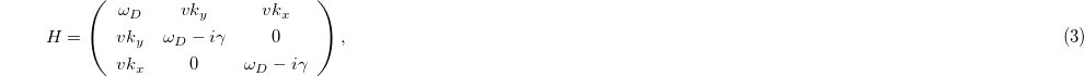 Equation (3)