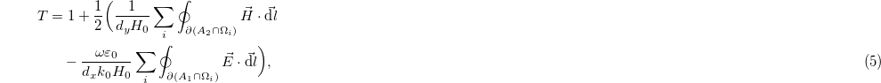 Equation (5)