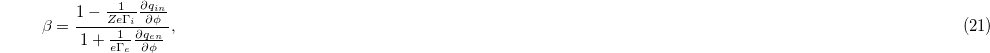 Equation (21)