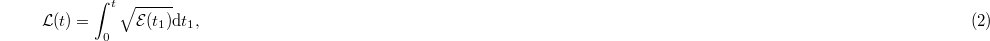 Equation (2)
