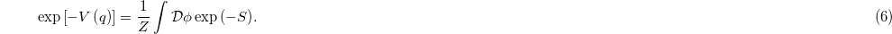 Equation (6)