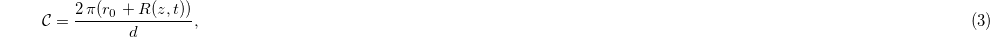 Equation (3)