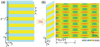Near-field optical measurement and analysis of Talbot effect in ...