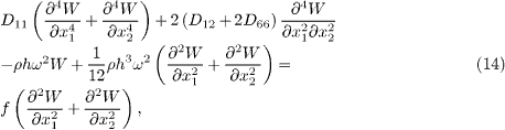 Equation (14)