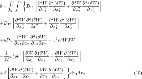 Equation (15)