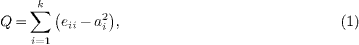 Equation (1)