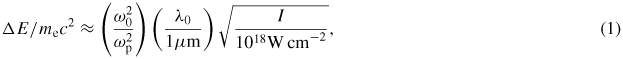 Equation (1)