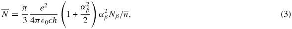 Equation (3)
