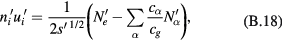 Equation (B.18)