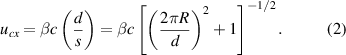 Equation (2)