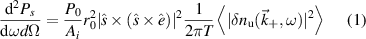 Equation (1)