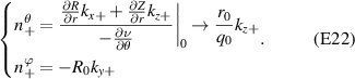 Equation (E22)