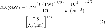 Equation (2)