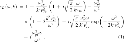 Equation (1)