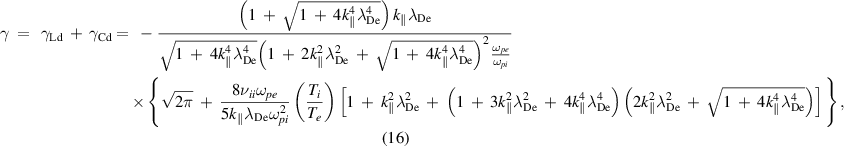 Equation (16)