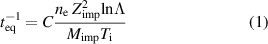 Equation (1)