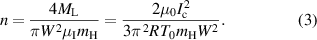 Equation (3)