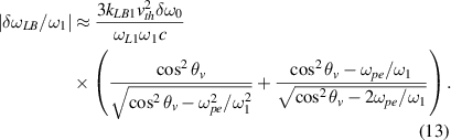 Equation (13)