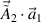 $\vec{\tilde{A}}_2\cdot\vec{a}_{1}$