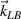 $\vec{k}_{LB}$